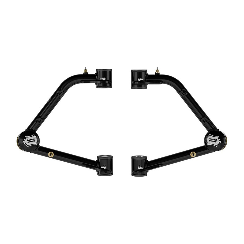 ICON 2023-2024 Chevrolet Colorado WT, LT, & Z71, Tubular Upper Control Arms, w/ Delta Joint PRO