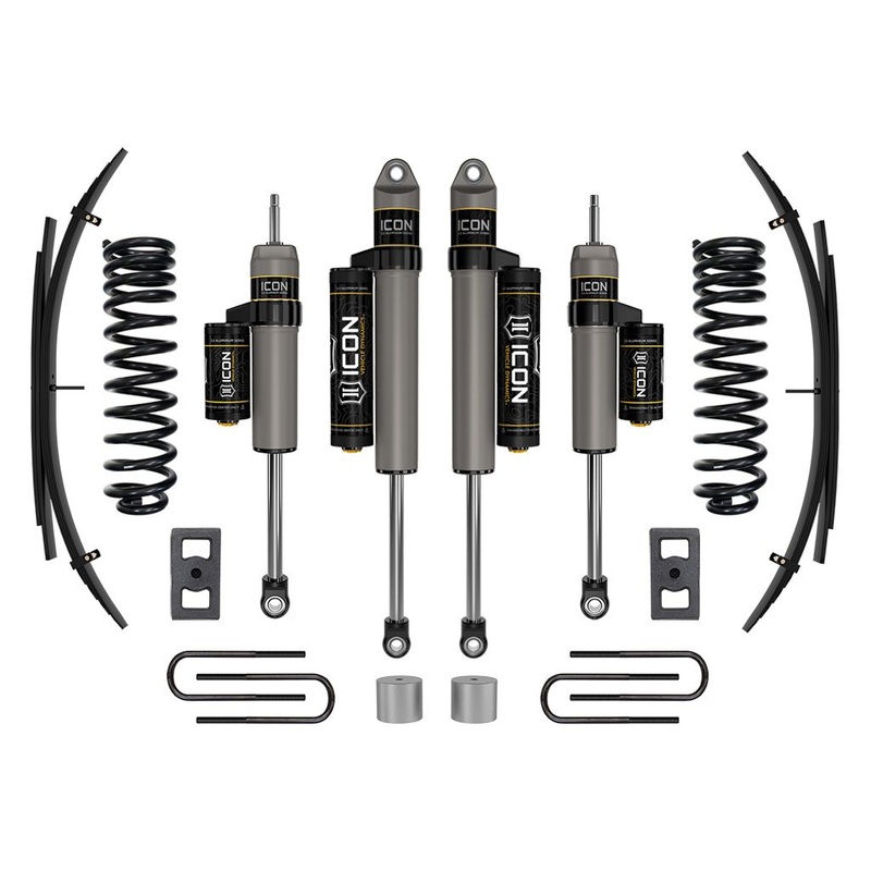ICON 2023-2024 Ford F-250/F-350 Super Duty 4WD Diesel, 2.5 Lift, Stage 2 Suspension System w/ Expansion Packs