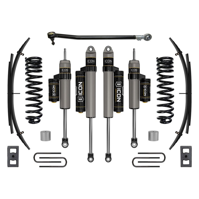 ICON 2023-2024 Ford F-250/F-350 Super Duty 4WD Diesel, 2.5 Lift, Stage 3 Suspension System w/ Expansion Packs
