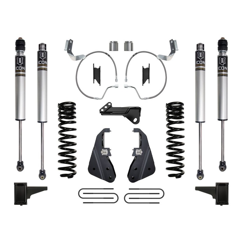 ICON 2023-2024 Ford F-250/F-350 Super Duty 4WD Diesel, 4.5 Lift, Stage 1 Suspension System