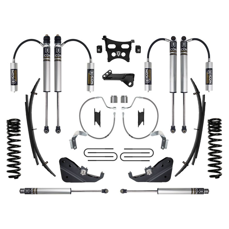 ICON 2023-2024 Ford F-250/F-350 Super Duty 4WD Diesel, 4.5 Lift, Stage 2 Suspension System w/ Expansion Packs
