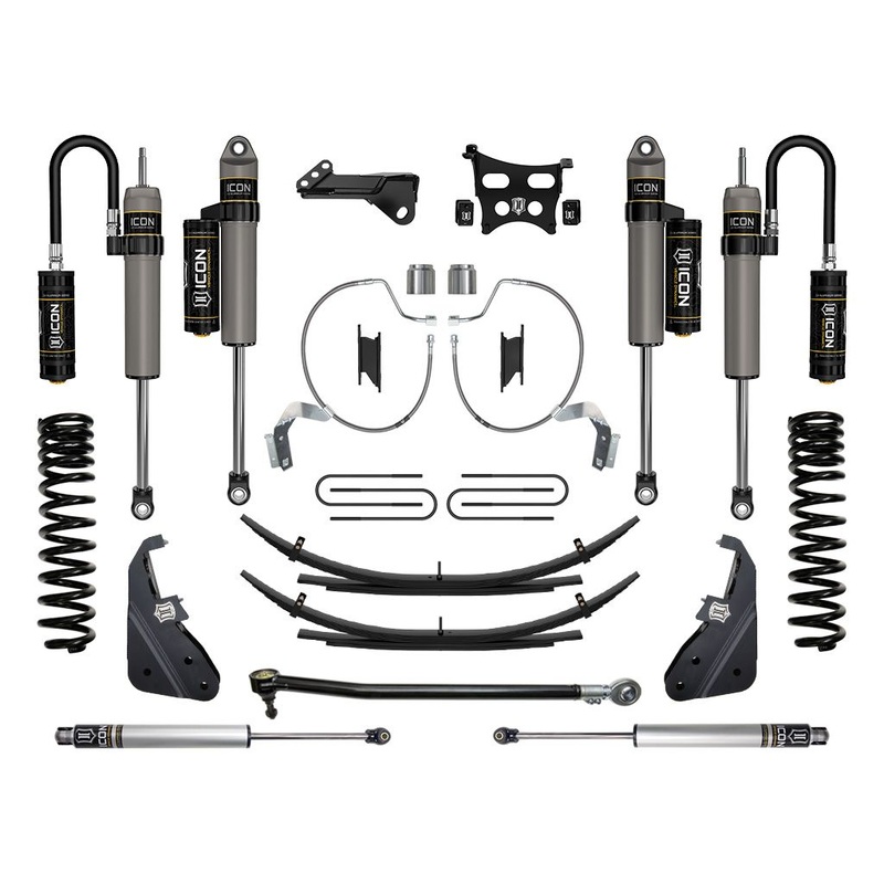 ICON 2023-2024 Ford F-250/F-350 Super Duty 4WD Diesel, 4.5 Lift, Stage 4 Suspension System w/ Expansion Packs