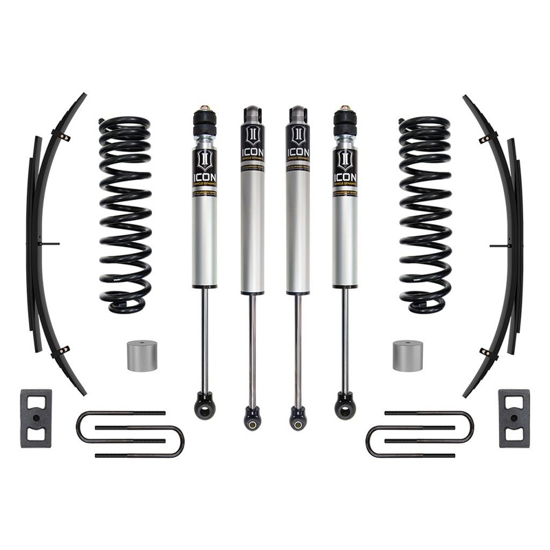 ICON 2023-2024 Ford F-250/F-350 Super Duty 4WD Gas, 2.5 Lift, Stage 1 Suspension System w/ Expansion Packs