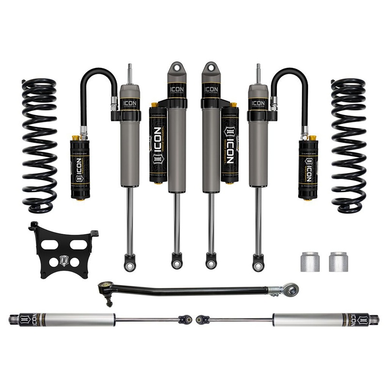 ICON 2023-2024 Ford F-250/F-350 Super Duty 4WD Gas, 2.5 Lift, Stage 5 Suspension System