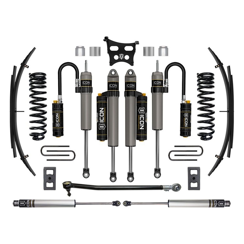 ICON 2023-2024 Ford F-250/F-350 Super Duty 4WD Gas, 2.5 Lift, Stage 5 Suspension System w/ Expansion Packs