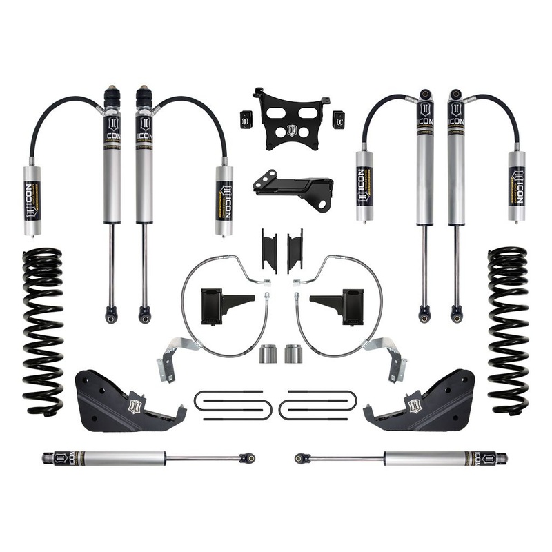 ICON 2023-2024 Ford F-250/F-350 Super Duty 4WD Gas, 4.5 Lift, Stage 2 Suspension System