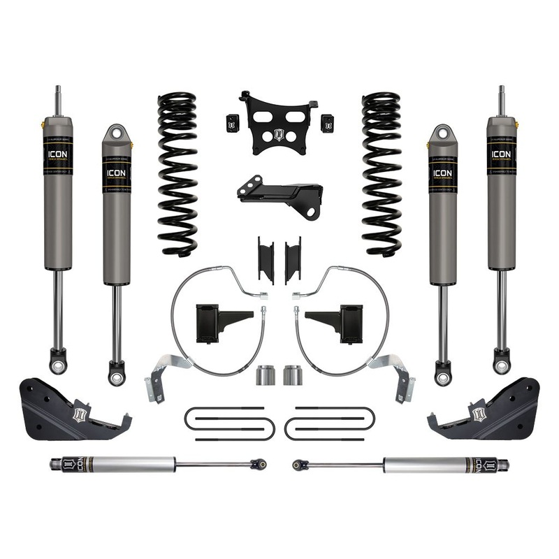 ICON 2023-2024 Ford F-250/F-350 Super Duty 4WD Gas, 4.5 Lift, Stage 3 Suspension System