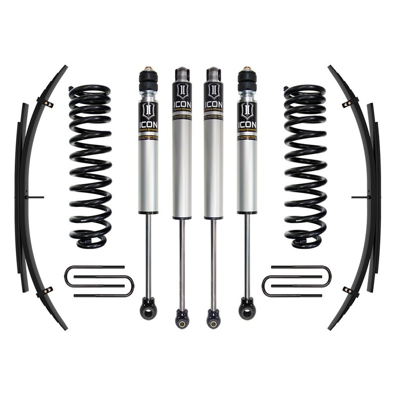 ICON 2020-2022 Ford F-250/F-350 Super Duty 4WD, 2.5 Lift, Stage 1 Suspension System w/ Expansion Packs
