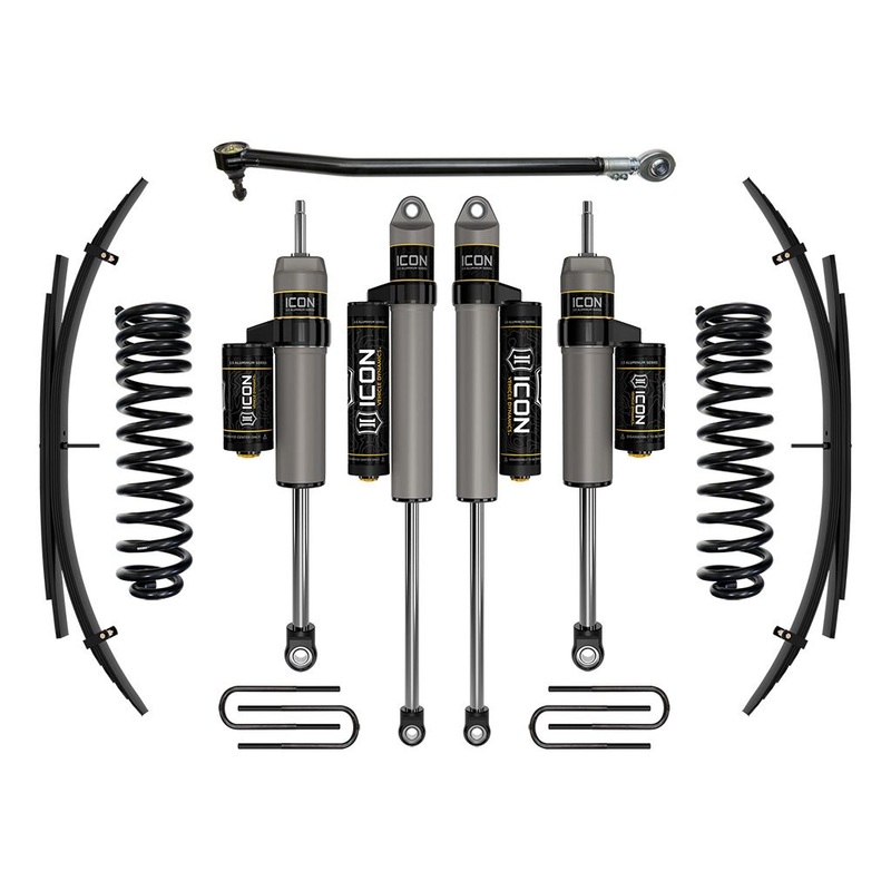 ICON 2020-2022 Ford F-250/F-350 Super Duty 4WD Diesel, 2.5 Lift, Stage 3 Suspension System w/ Expansion Packs
