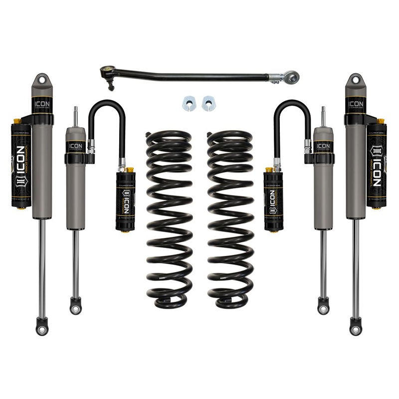 ICON 2020-2022 Ford F-250/F-350 Super Duty 4WD Diesel, 2.5 Lift, Stage 4 Suspension System
