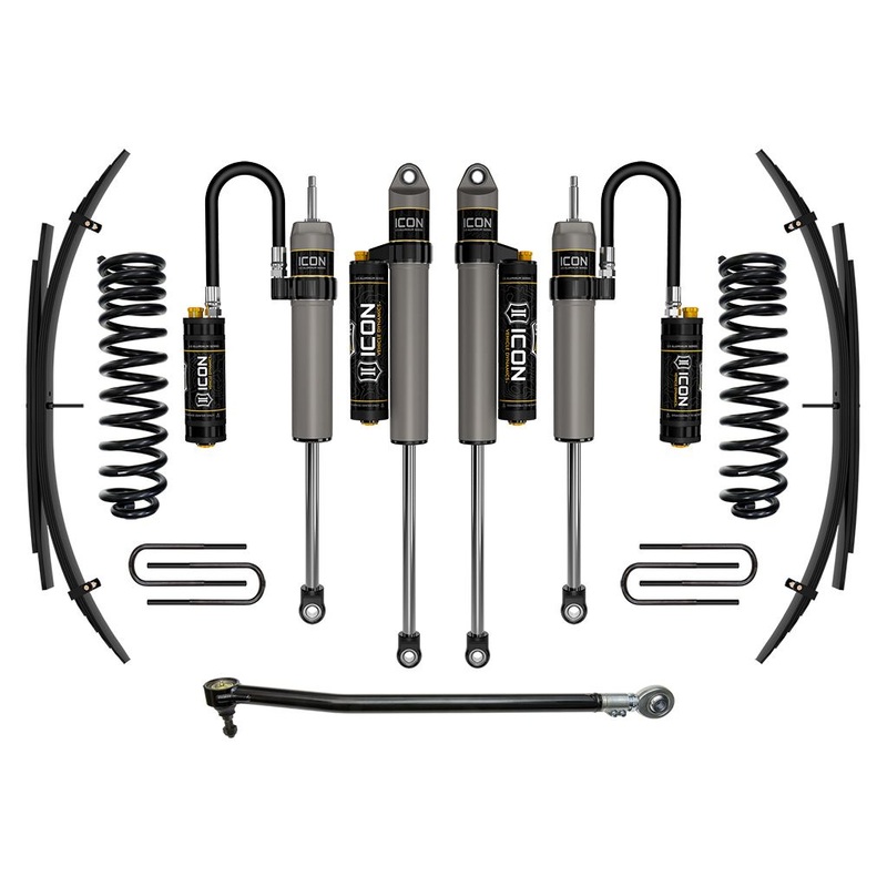 ICON 2020-2022 Ford F-250/F-350 Super Duty 4WD Diesel, 2.5 Lift, Stage 4 Suspension System w/ Expansion Packs