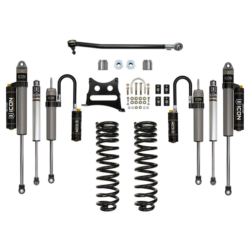 ICON 2020-2022 Ford F-250/F-350 Super Duty 4WD Diesel, 2.5 Lift, Stage 5 Suspension System