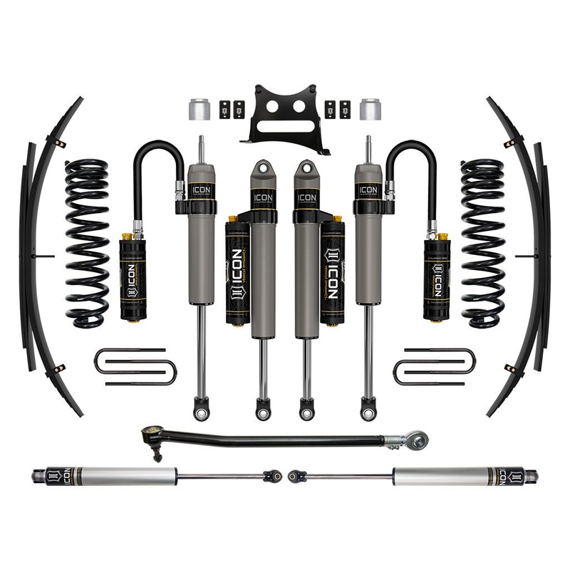 ICON 2020-2022 Ford F-250/F-350 Super Duty 4WD Diesel, 2.5 Lift, Stage 5 Suspension System w/ Expansion Packs