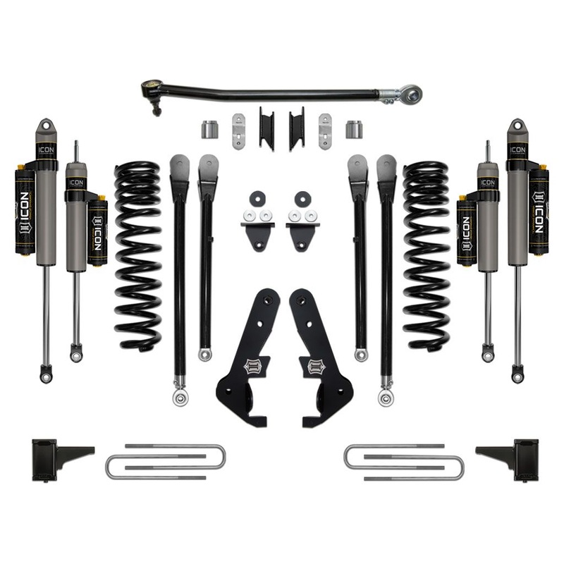 ICON 2020-2022 Ford F250/F350, 4.5 Lift, Stage 4 Suspension System