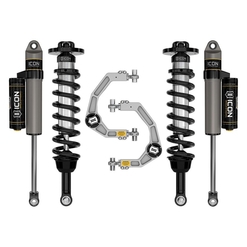 ICON 2021-2023 Ford F-150 4WD, 2.75-3.5 Lift, Stage 2 Suspension System, Billet UCA