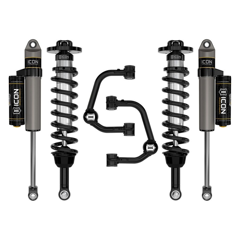 ICON 2021-2023 Ford F-150 4WD, 2.75-3.5 Lift, Stage 2 Suspension System, Tubular UCA