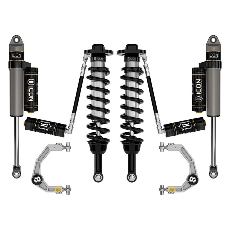 ICON 2021-2023 Ford F-150 4WD, 2.75-3.5 Lift, Stage 3 Suspension System, Billet UCA