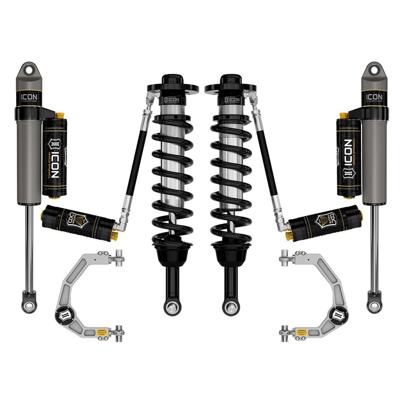 ICON 2021-2023 Ford F-150 4WD, 2.75-3.5 Lift, Stage 4 Suspension System, Billet UCA