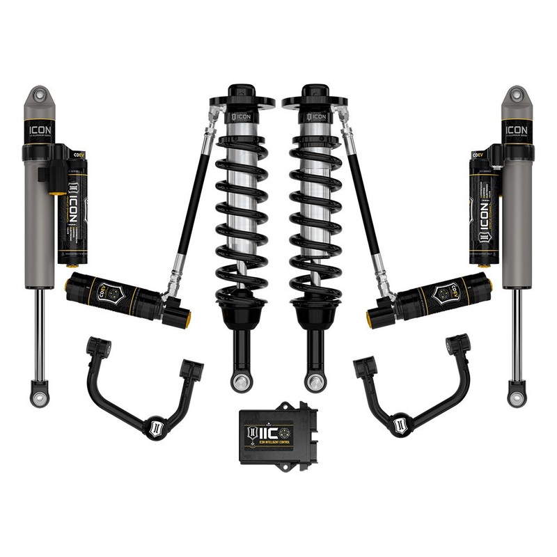 ICON 2021-2023 Ford F-150 4WD, 2.75-3.5 Lift, Stage 5 Suspension System, Tubular UCA