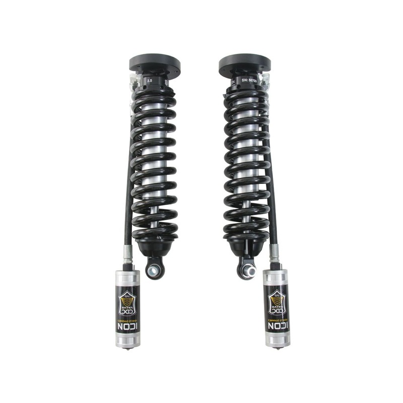ICON 2016-2023 Nissan Titan XD, 2.5 VS Remote Reservoir/CDCV Coilover Kit, Front