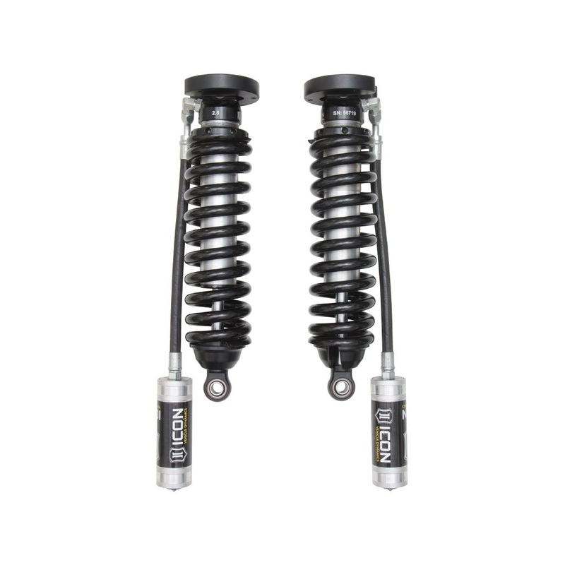 ICON 2016-2023 Nissan Titan XD, 2.5 VS Remote Reservoir Coilover Kit, Front