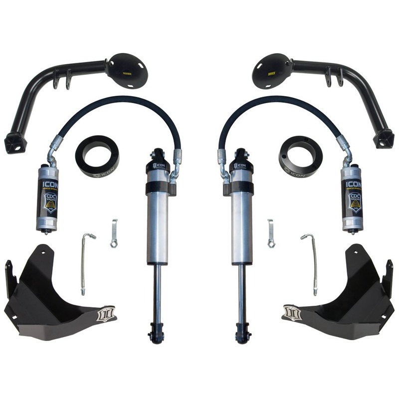 ICON 2016-2023 Toyota Tacoma, Stage 2 S2 Secondary Shock Upgrade System