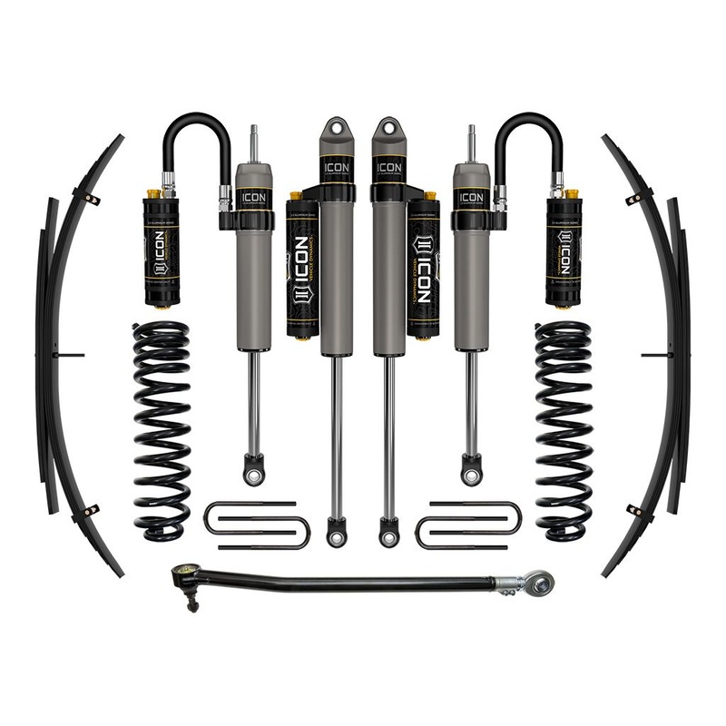 ICON 2017-2019 Ford F-250/F-350 4WD Diesel, 2.5 Lift, Stage 4 Suspension System w/ Expansion Packs