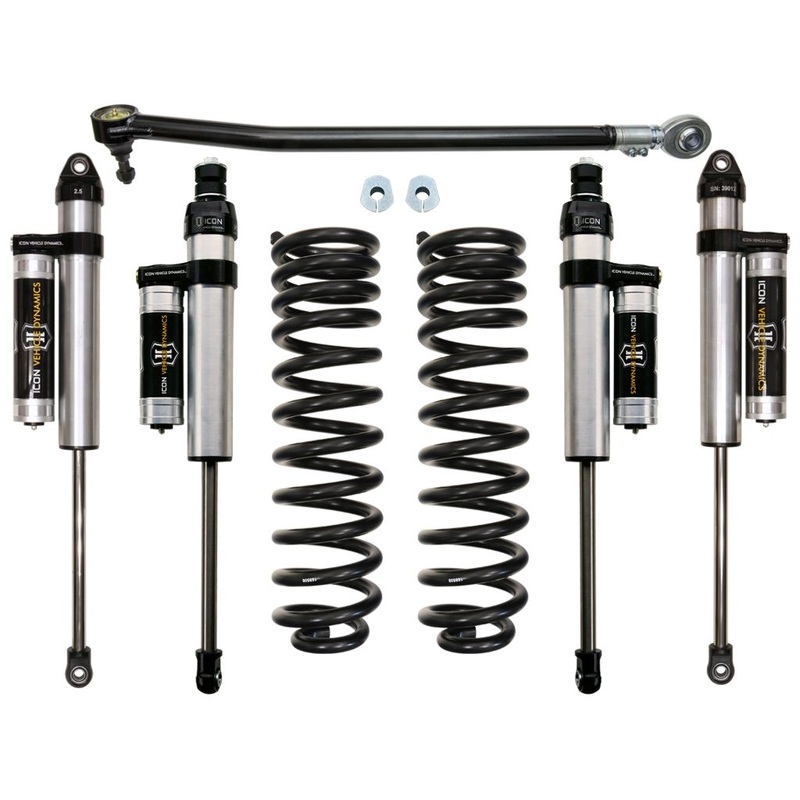 ICON 2017-2019 Ford F-250/F-350 Super Duty 4WD Diesel, 2.5 Lift, Stage 3 Suspension System