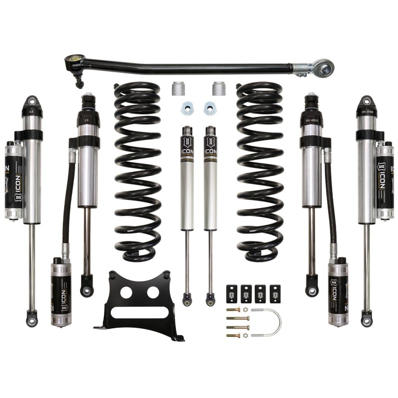 ICON 2017-2019 Ford F-250/F-350 Super Duty 4WD Diesel, 2.5 Lift, Stage 5 Suspension System