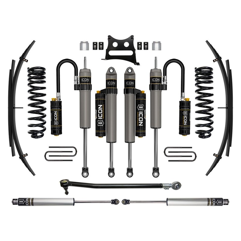 ICON 2017-2019 Ford F-250/F-350 Super Duty 4WD Diesel, 2.5 Lift, Stage 5 Suspension System w/ Expansion Packs