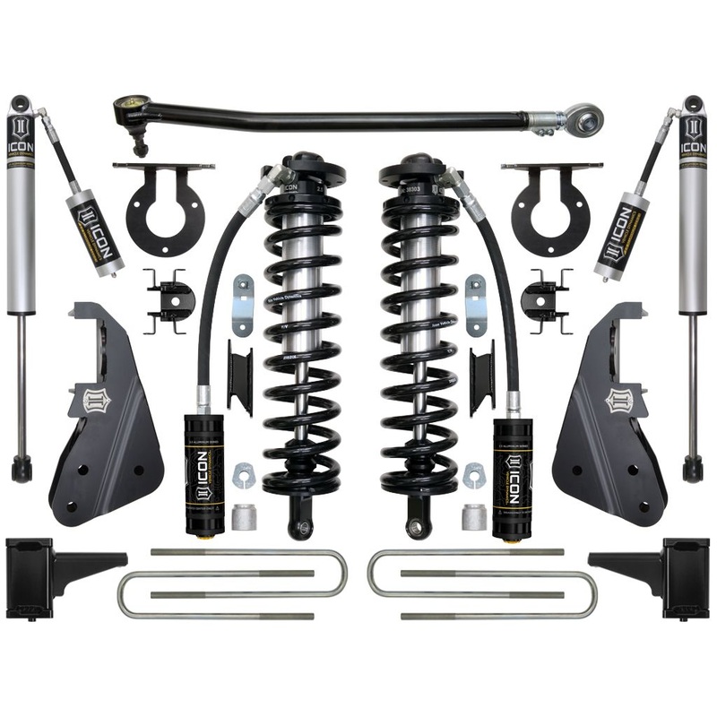 ICON 2017-2022 Ford F250/F350, 4-5.5 Lift, Stage 1 Suspension System