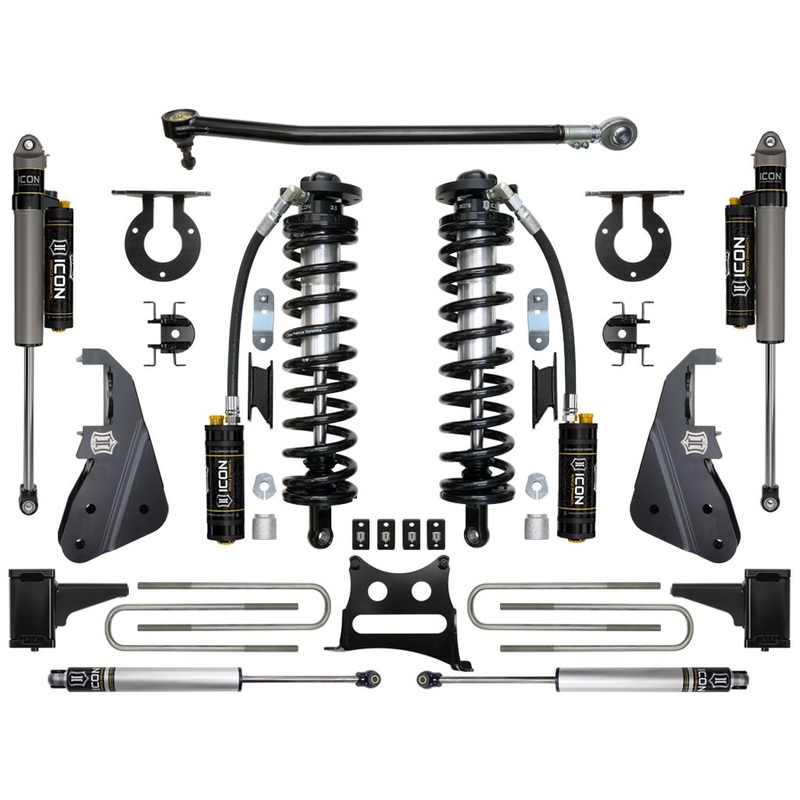 ICON 2017-2022 Ford F250/F350, 4-5.5 Lift, Stage 4 Suspension System