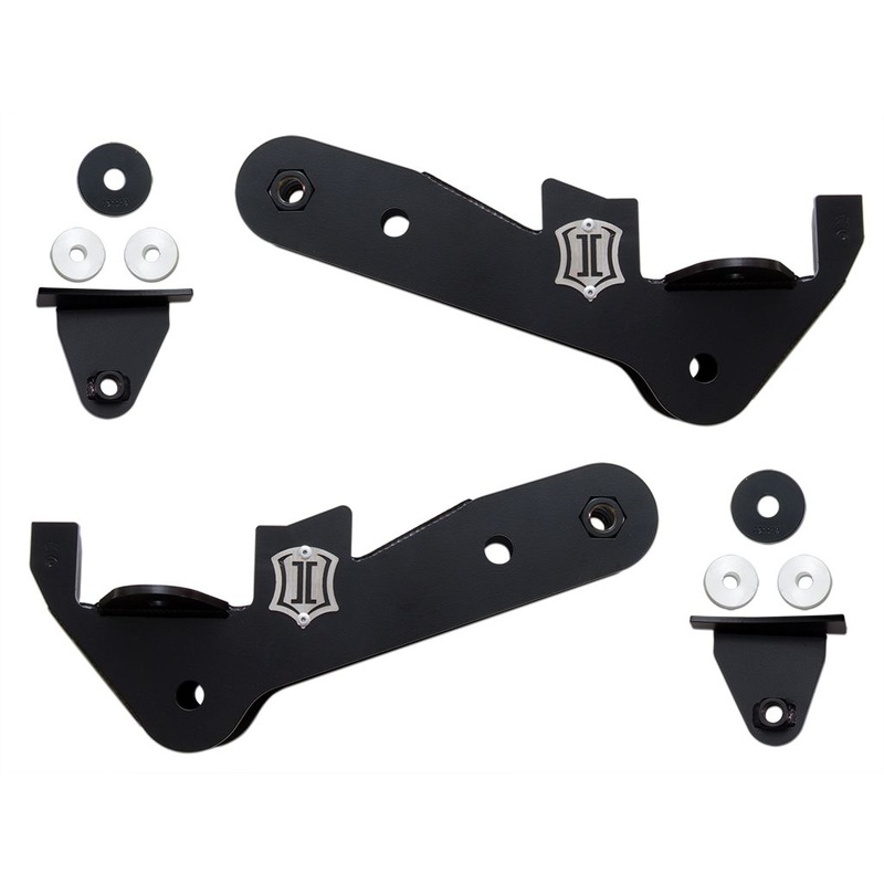 ICON 2017-2022 Ford F250/F350 Super Duty 4WD, 4-Link Frame Bracket Kit