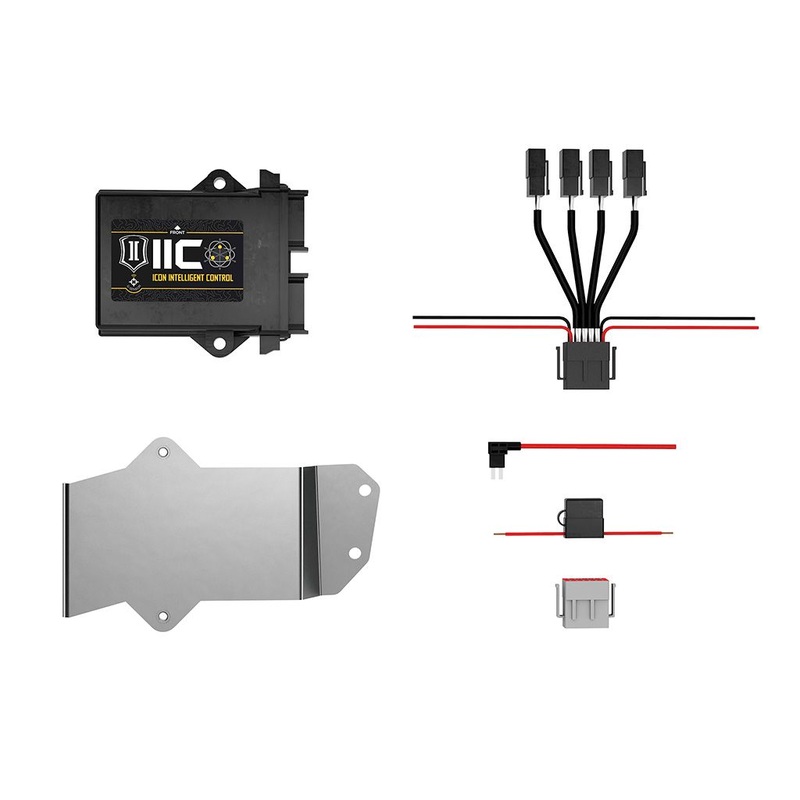 ICON 2018-2023 Jeep Wrangler JL/2020-2023 Jeep Gladiator, ICON Intelligent Control (IIC) Install Kit