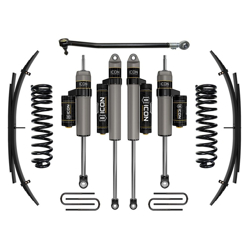 ICON 2007-2019 Ford F-250/F-350 4WD Diesel, 2.5 Lift, Stage 3 Suspension System w/ Expansion Packs