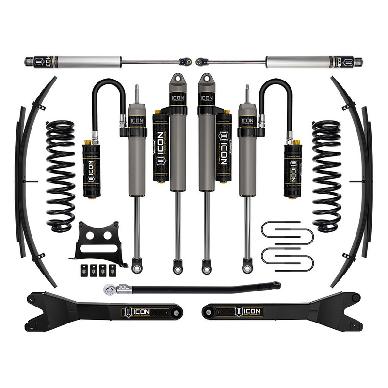 ICON 2008-2010 Ford F-250/F-350 Super Duty 4WD Diesel, 2.5 Lift, Stage 6 Suspension System w/ Expansion Packs