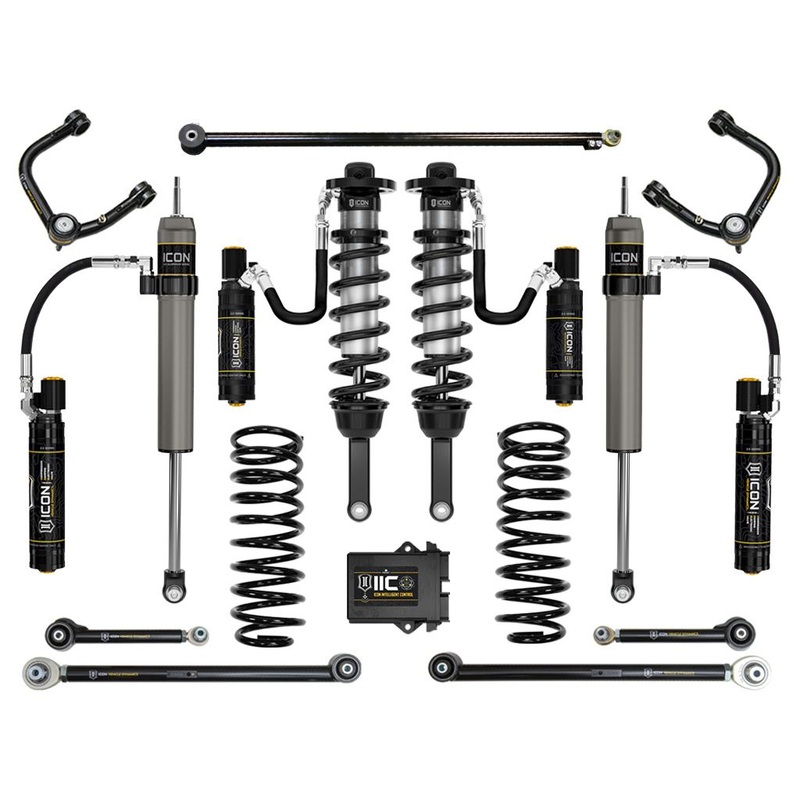 ICON 2010-2024 Toyota 4Runner, 0-3.5 Lift Stage 9 Suspension System, Tubular UCA