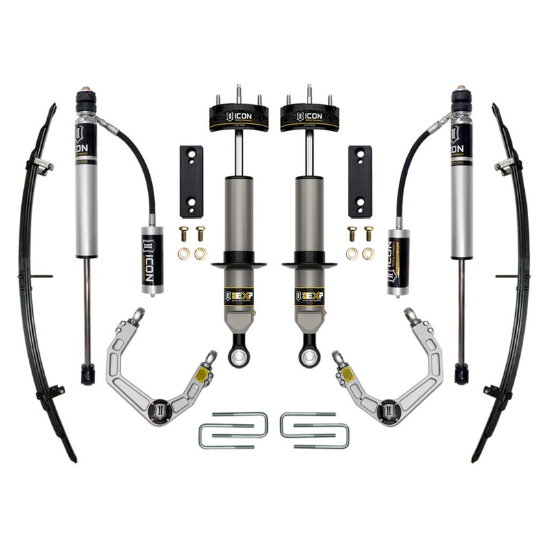 ICON 2005-2023 Toyota Tacoma, 0-2 Lift, Stage 3 EXP Suspension System, Billet UCA