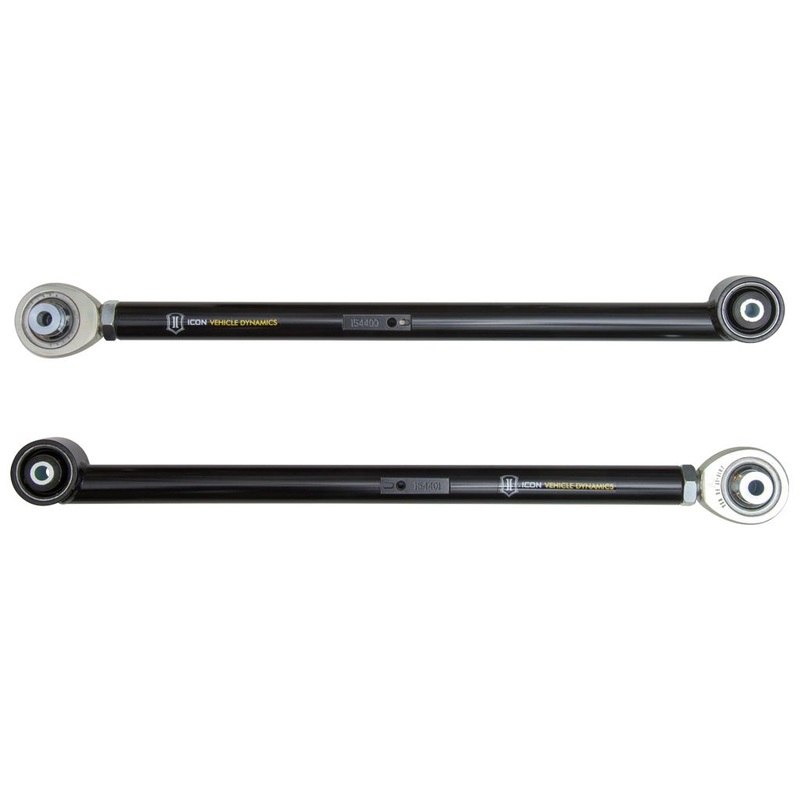 ICON 2007-2014 Toyota FJ Cruiser/2003-2024 Toyota 4Runner/2008-2021 Toyota Land Cruiser 200 Series/2003-2023 Lexus GX, Tubular Lower Trailing Arm Kit