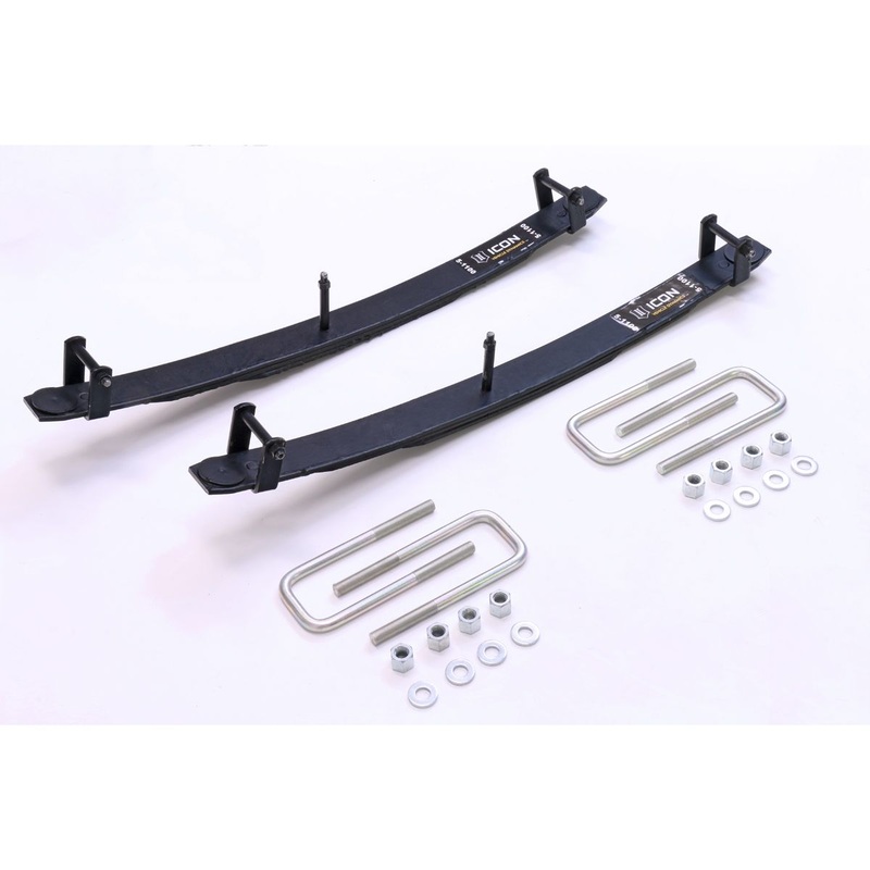 ICON 1996-2023 Toyota Tacoma/2000-2006 Toyota Tundra, 1.5 Lift Add-A-Leaf Kit