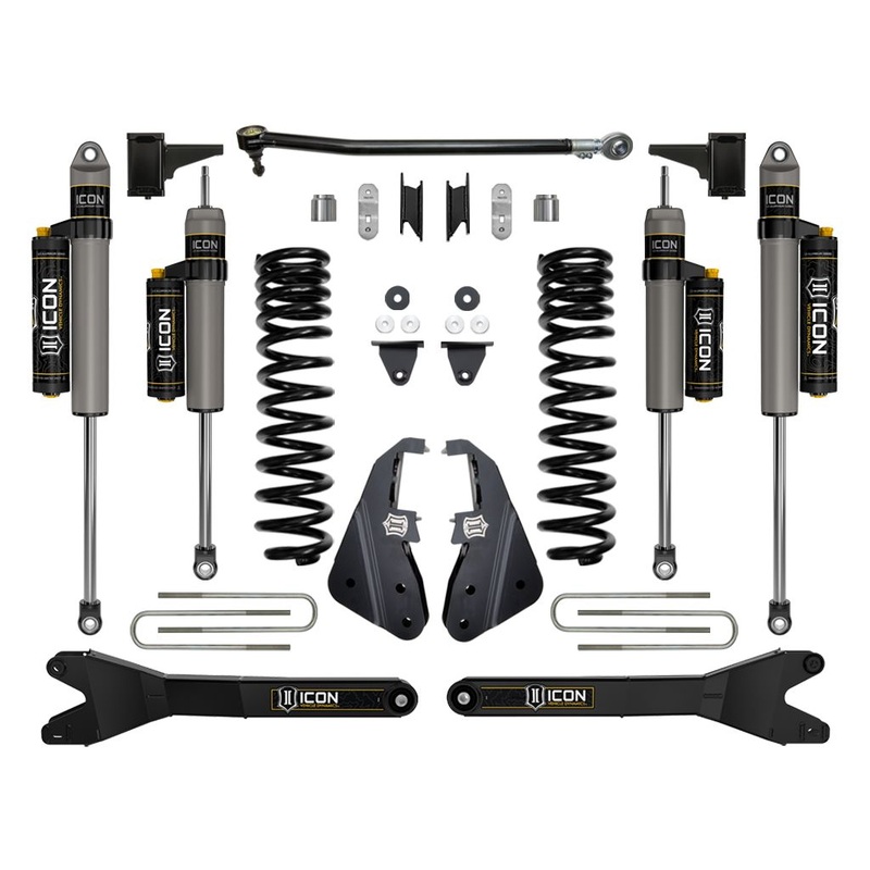 ICON 20-22 Ford F250/F350, 4.5 Lift, Stage 4 Suspension System, w/Radius Arm