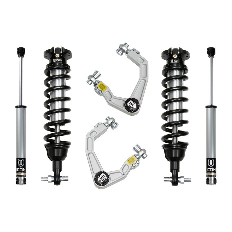 ICON 20-23 Ford Ranger, 0-3.5 Lift, Stage 2 Susp Sys, Billet UCA Steel Knuckle