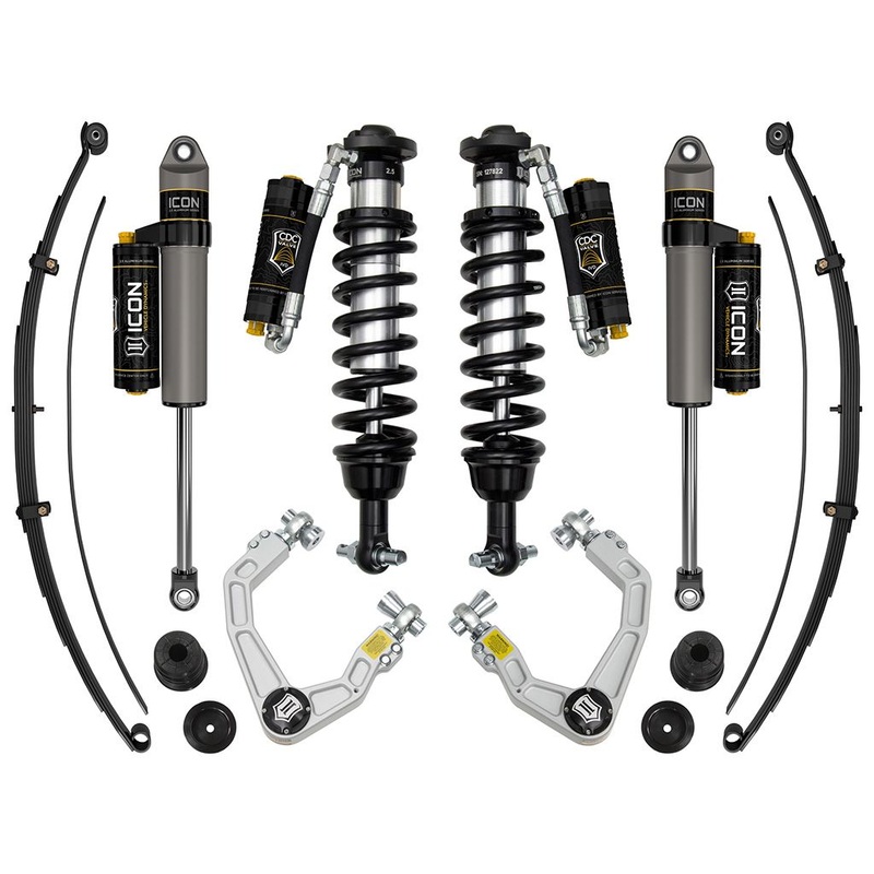 ICON 20-23 Ford Ranger, 0-3.5 Lift, Stage 8 Susp Sys, Billet UCA Steel Knuckle