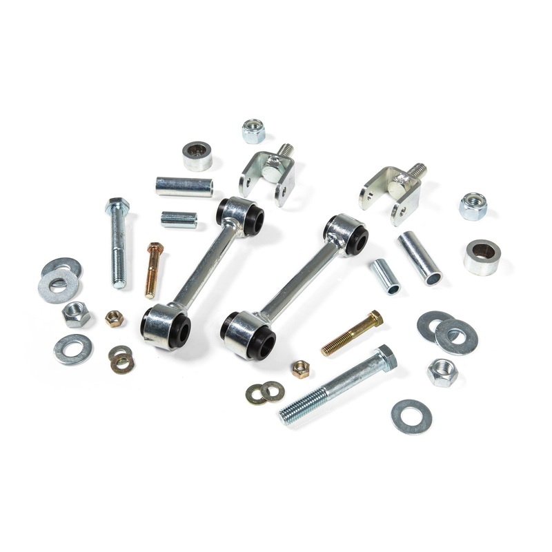 Front Sway Bar Link Kit  Fits 2-4 Inch Lift  Dodge Ram 2500 (03-13) and 3500 (03-12) 4WD