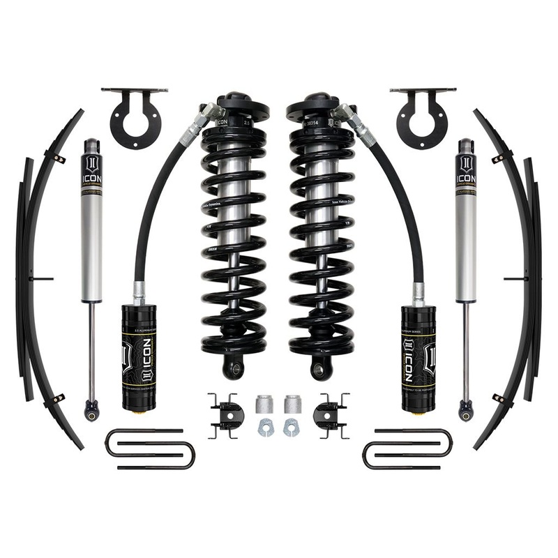 ICON 11-16 Ford F250/F350, 2.5-3 Lift, Stage 1 Coilover System w/ Leaf Springs