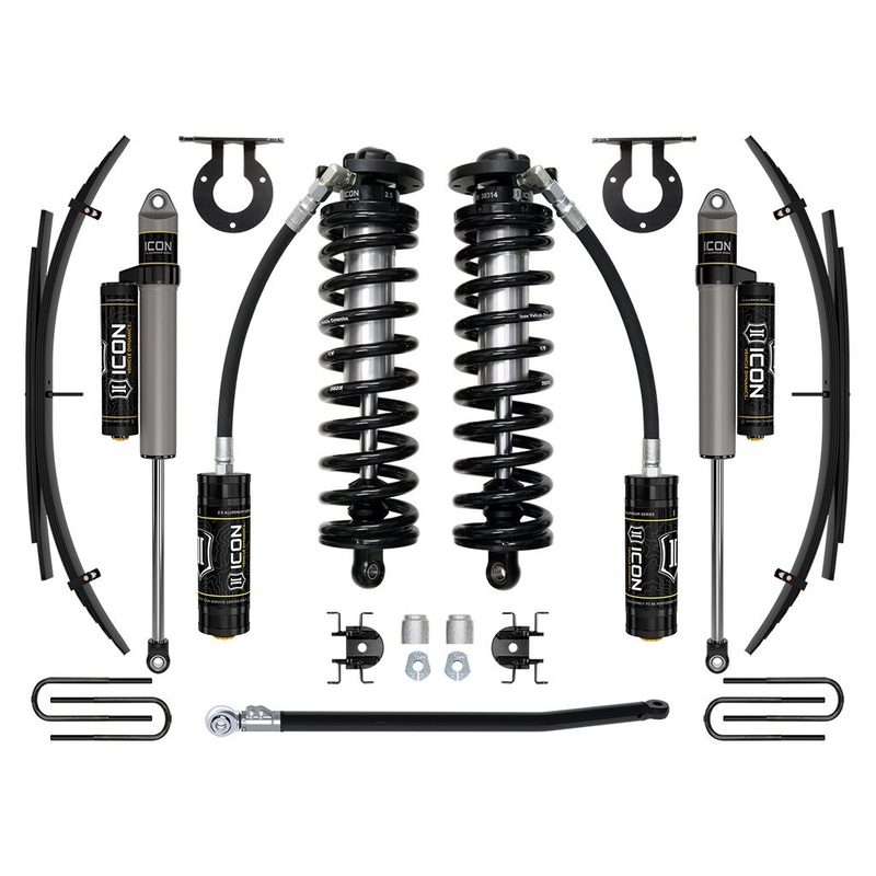 ICON 11-16 Ford F250/F350, 2.5-3 Lift, Stage 3 Coilover System w/ Leaf Springs