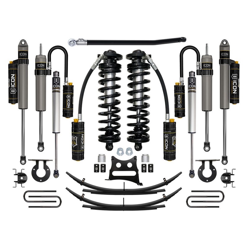 ICON 11-16 Ford F250/F350, 2.5-3 Lift, Stage 5 Coilover System w/ Leaf Springs
