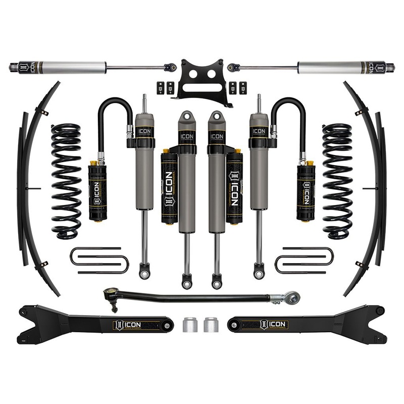 ICON 17-19 Ford F250/F350 4WD, 2.5 Lift, Stage 6 Suspension Sys w/ Leaf Spring