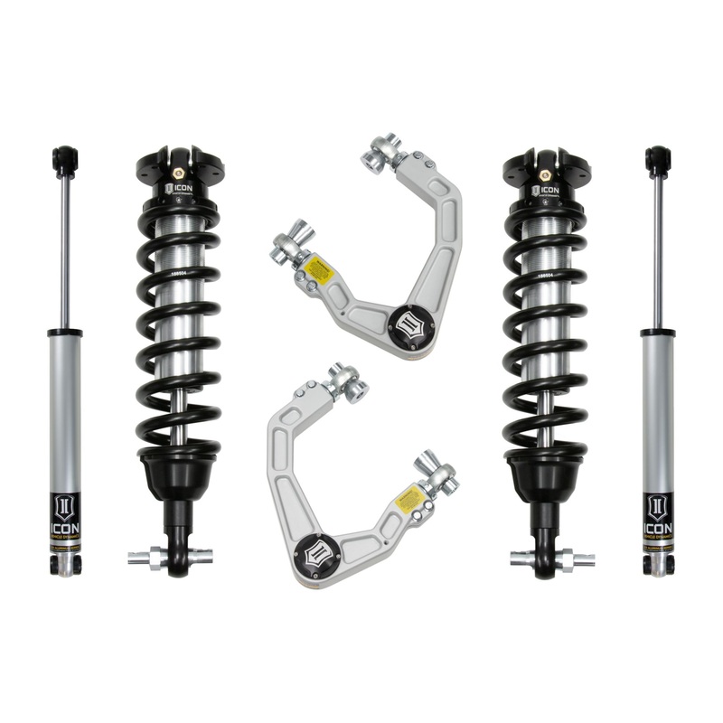 ICON 19-21 Ford Ranger, 0-3.5 Lift, Stage 2 Susp System, Billet UCA Al Knuckle