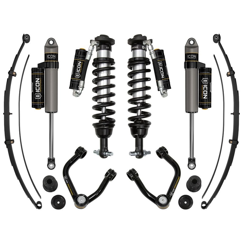 ICON 19-21 Ford Ranger, 0-3.5 Lift, Stage 7 Susp System, Tubular UCA Al Knuckle